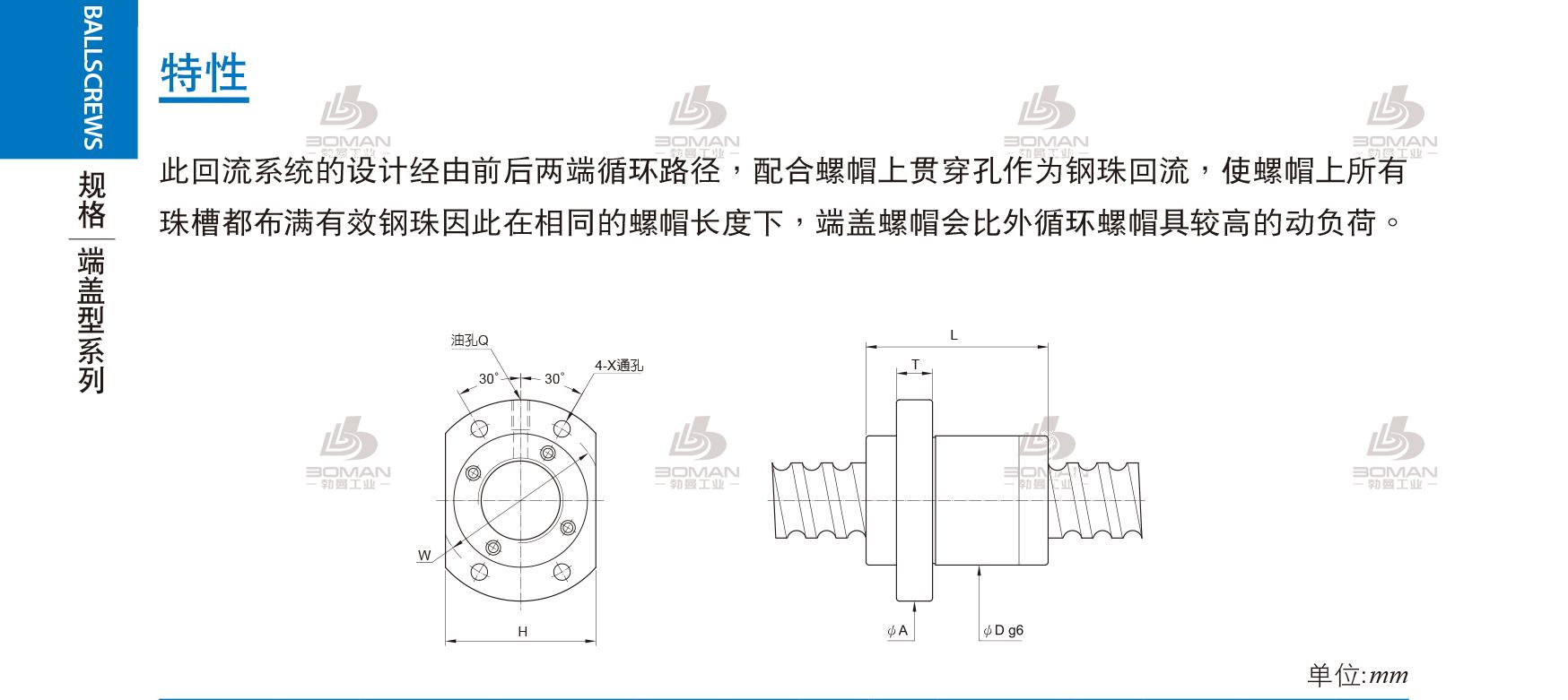 PMI FSKC1616-3.6 PMI TBI研磨级滚珠丝杆